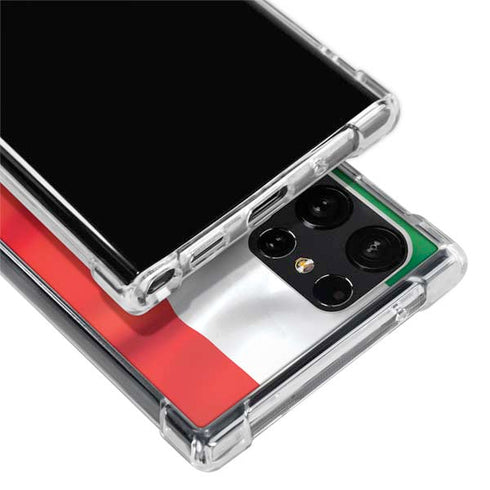 Italy Flag Galaxy S24 Ultra Clear Case